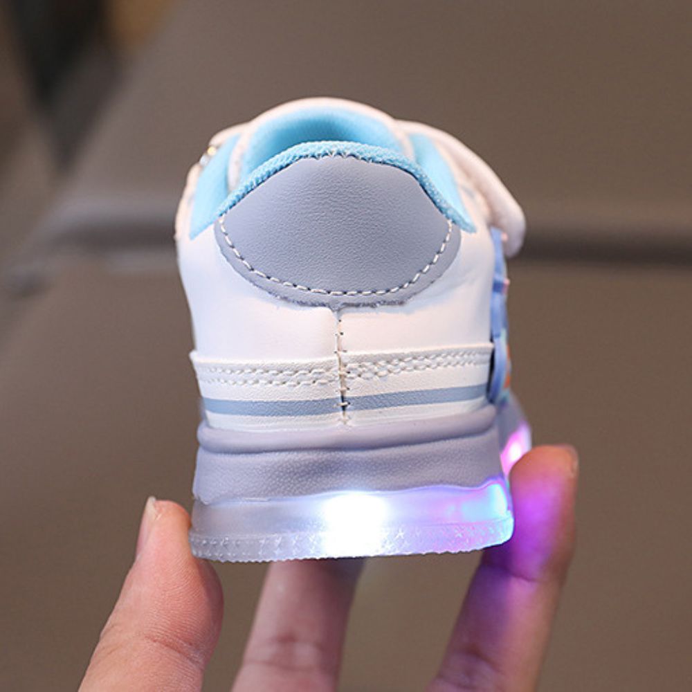 Flashy Car Logo Lighting Shoes for Boys